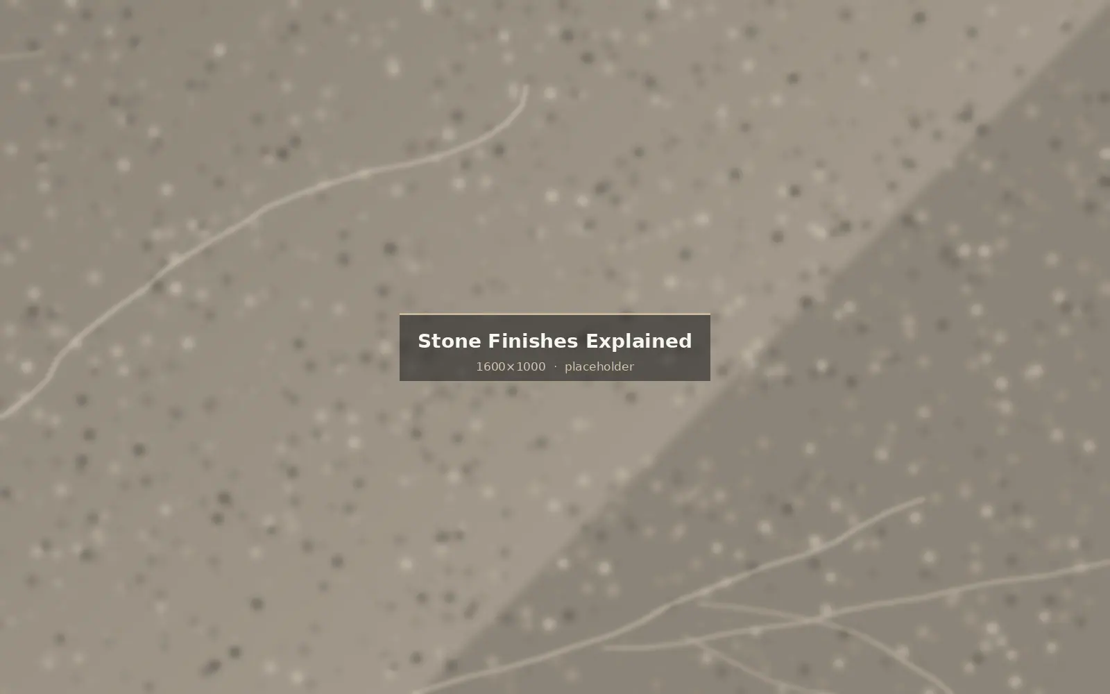 Comparison of honed, flamed, bush hammered, sandblasted and split face stone finishes