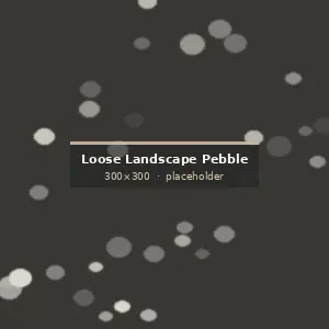 Loose Landscape Pebble export packing in fumigated wooden crates