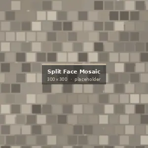 Split Face Stone Mosaic export packing in fumigated wooden crates