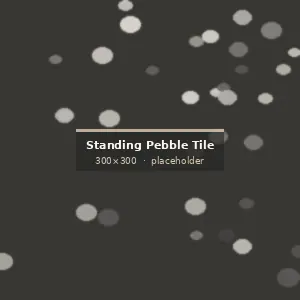 Standing Pebble Mosaic Tile installed on an architectural project